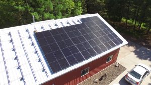 Rooftop solar installation | Wolf Track Energy